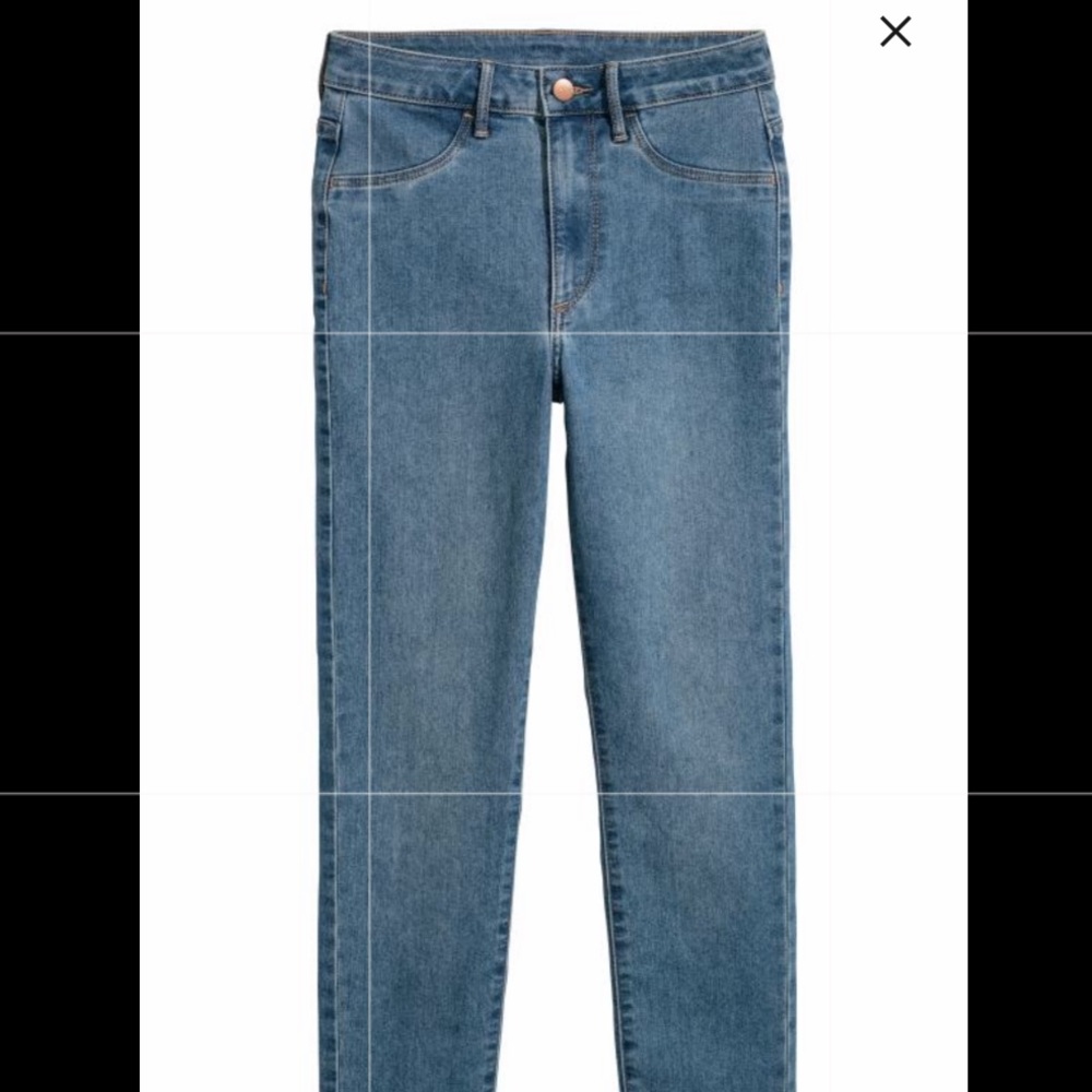 Skinny High Ankle Jeans